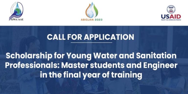 AfWA Research Scholarships to African Young Water and Sanitation Professionals 2023