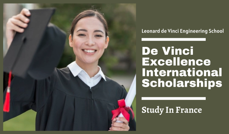 De Vinci Excellence Scholarship for International Students to Study in France 2023/24
