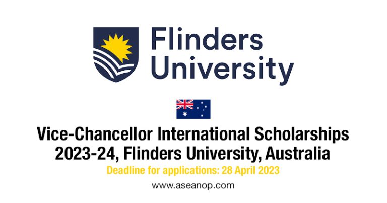 Flinders University Vice Chancellor International Scholarship Program 2023