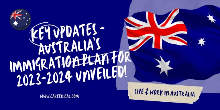 Key Updates – Australia’s Immigration Plan For 2023-2024 Unveiled!
